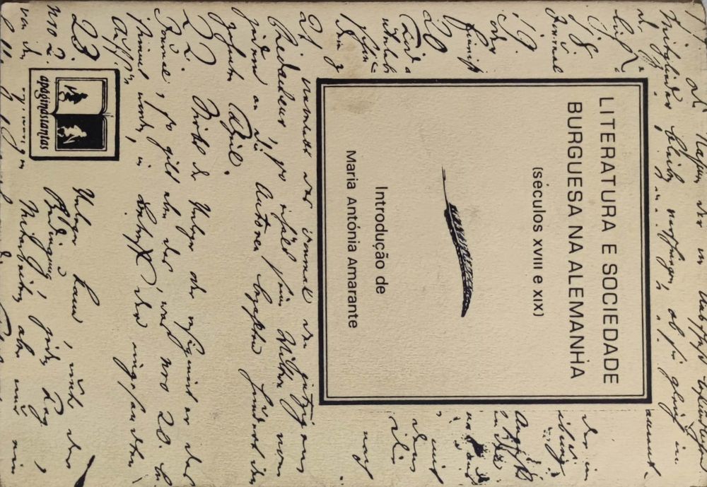 LIVRO- Ref CxC - M. Antônia Amarante - Literatura e Sociedade Burguesa