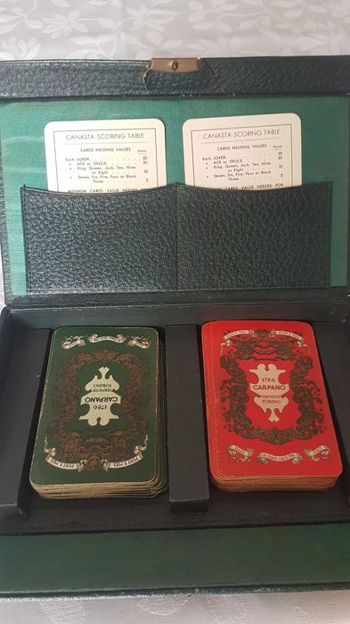Cartas de Bridge - com caixa