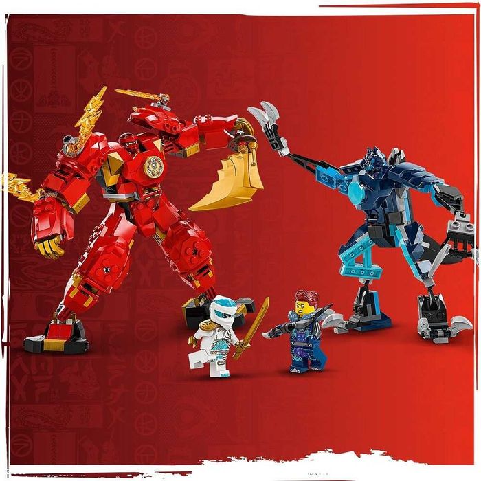 Klocki Lego Ninjago 71808 Mech Żywiołu Ognia Kaia