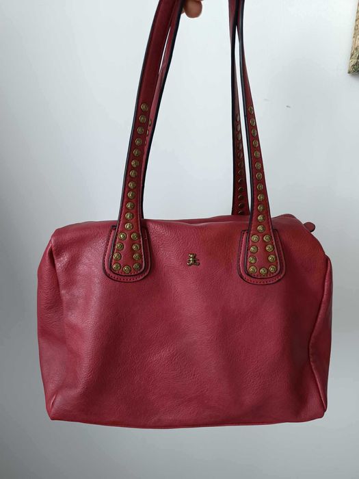 Czerwona torebka Lulu Castagnette