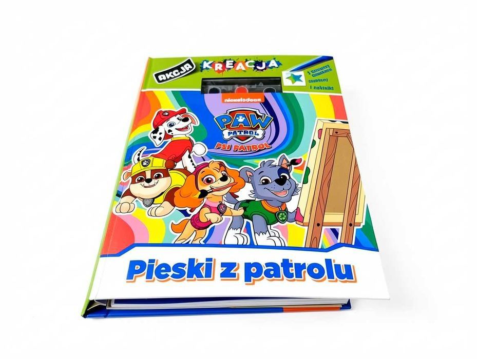 D143 Psi Patrol Akcja Kreacja Zestaw Kreatywny Pieski Z Patrolu Flamastry Dmuchane Szablony Naklejki Kolorowanka Dla Dzieci Nick Jr Spin Master
