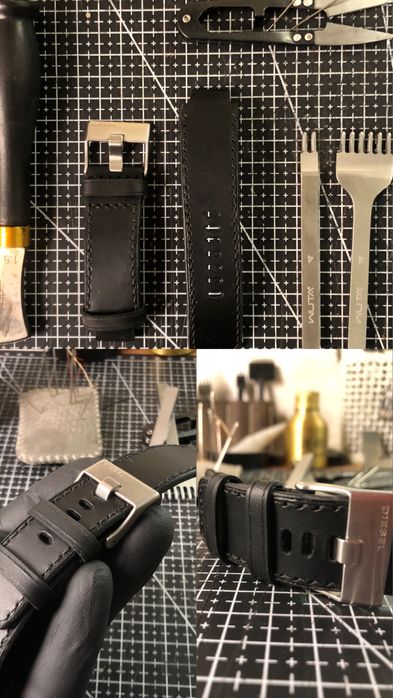 Ремінці на годинник на замовлення. Ремешки из кожи на заказ