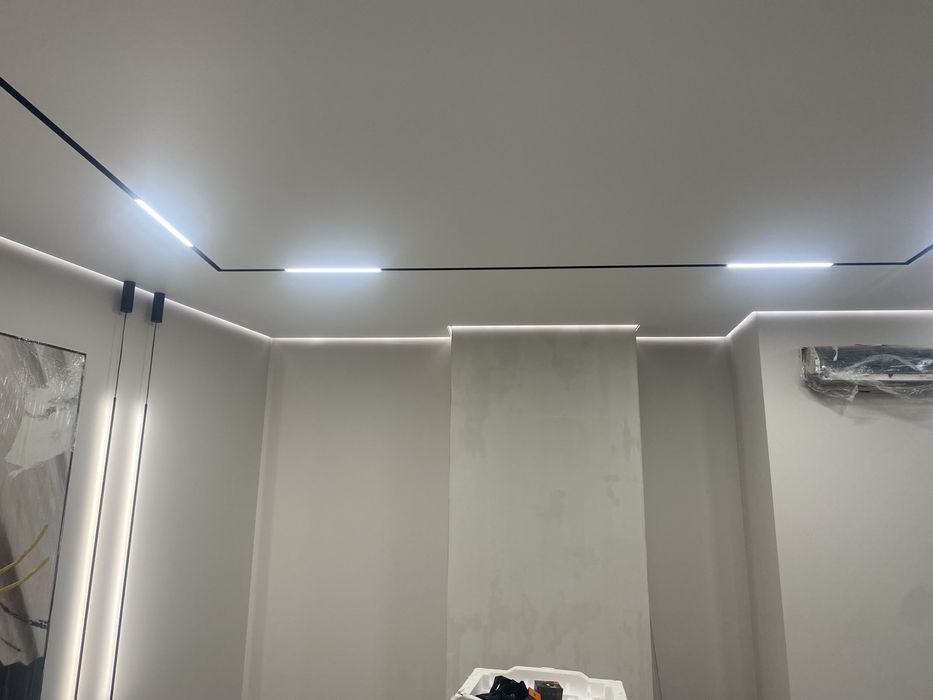 Натяжні стелі, натяжные потолки