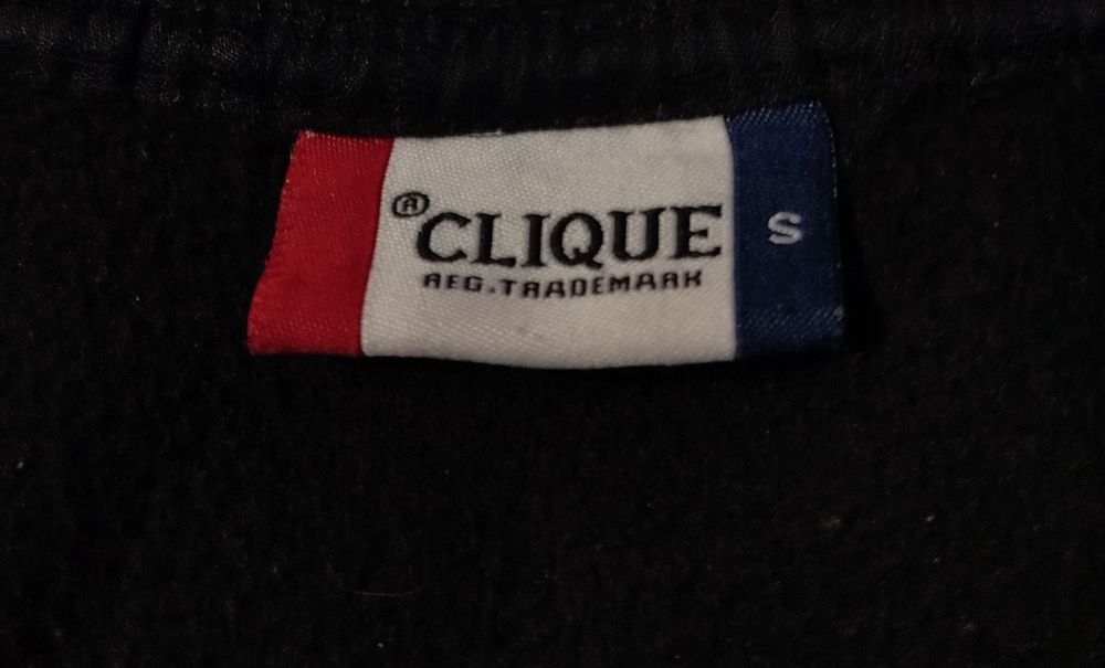 Флисовый худи мастерка CLIQUE размер S (M) Кофта на молнии Мерч