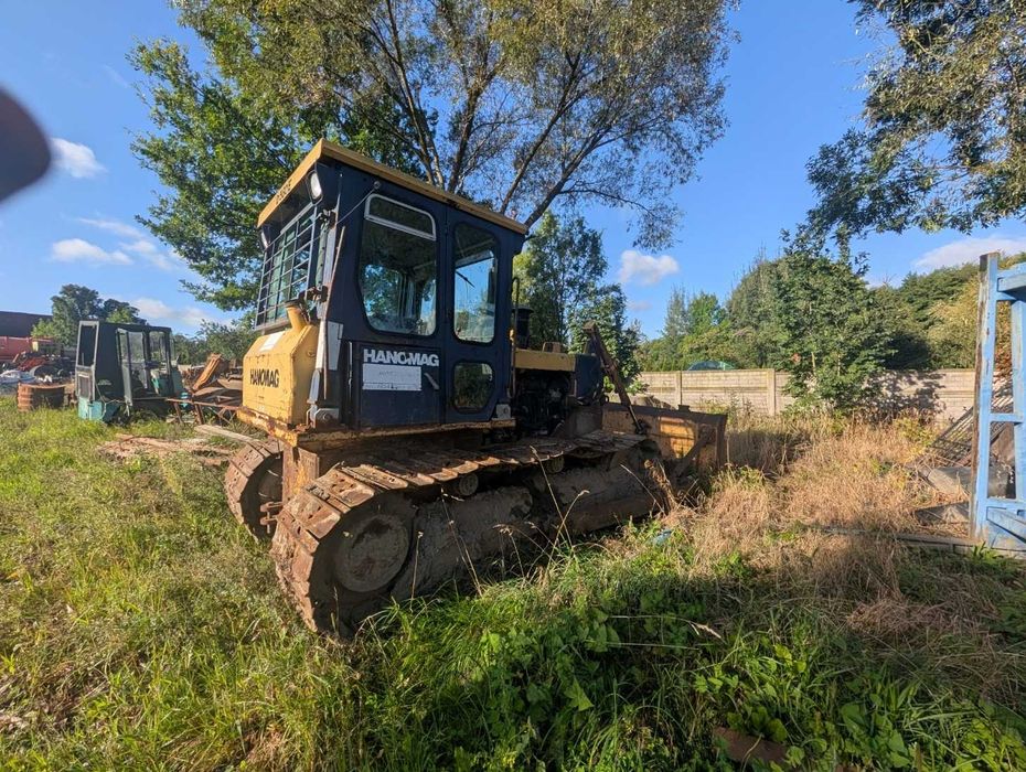 Hanomag D580E spycharka na chodzie + części zapasowe – cena netto