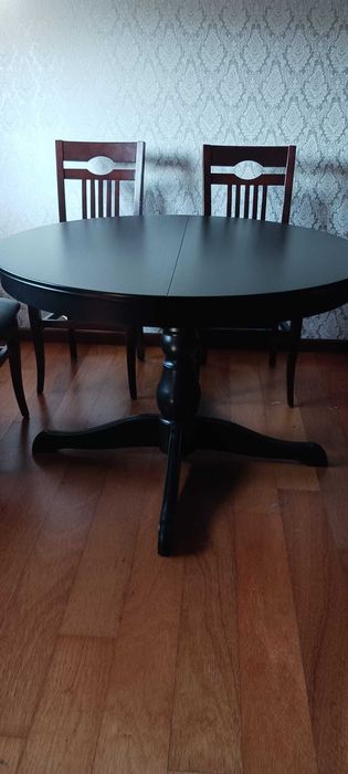 Mesa de Jantar redonda extensível