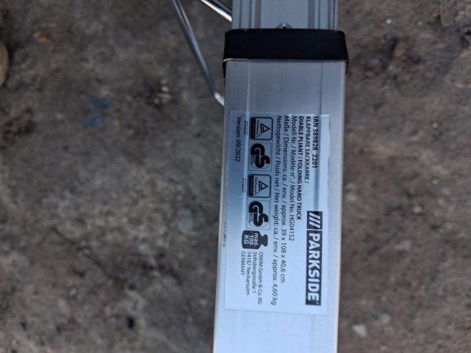 Wózek transportowy nowy