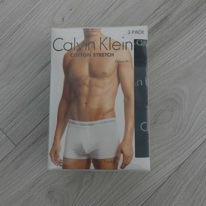 Calvin Klein bokserki męskie 3-pak rozmiar xl 95% bawełna