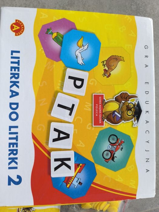 Gra edukacyjna literka do literki 2