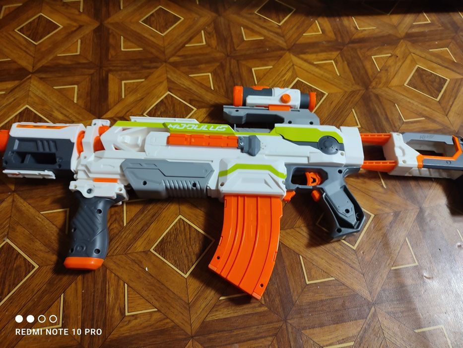 Nerf Modulus ECS-10 модифікований бластер