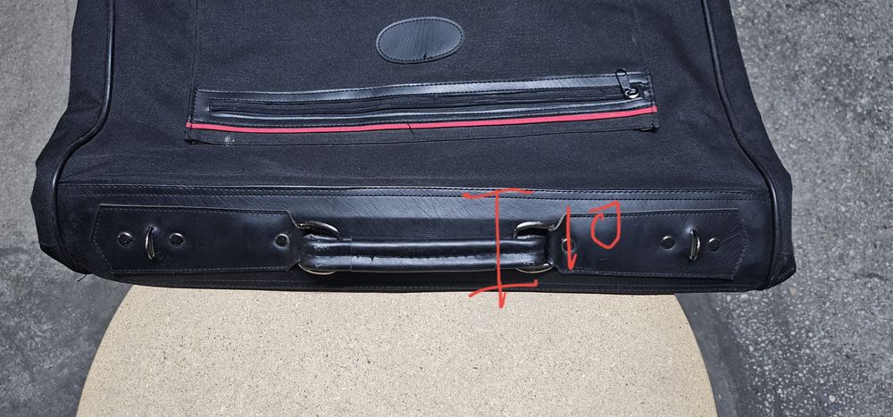 Mala porta fatos para viagem