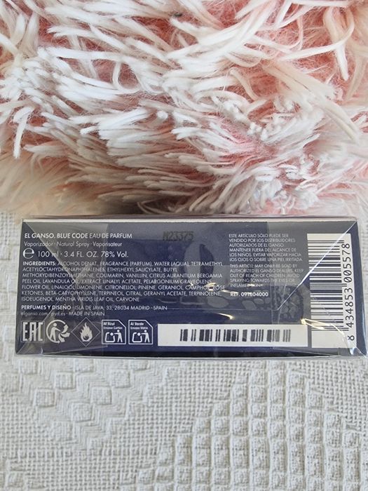 Woda perfumowana męska BLUE CODE