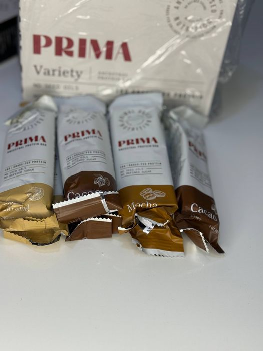 протеиновых батончиков PRIMA Ancestral Protein Bar в ассортименте (Variety Pack)
