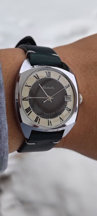 Zegarek RAKETA Panda bardzo ładny stan!