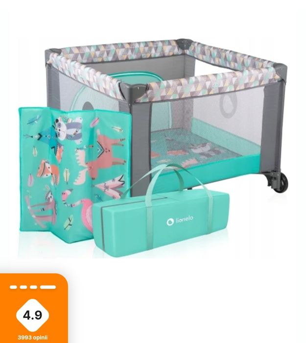 Kojec łóżeczko niemowlęce lionelo
