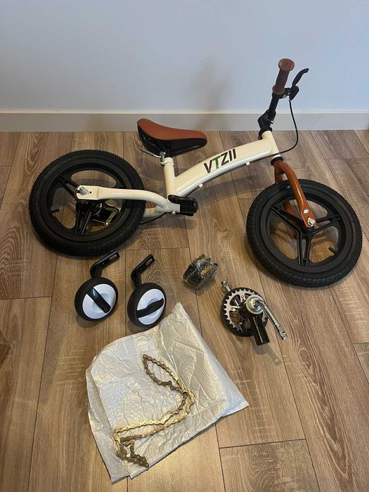 Rowerek Biegowy 2w1 Z Pedałami i Hamulcem Rower 14 Cali