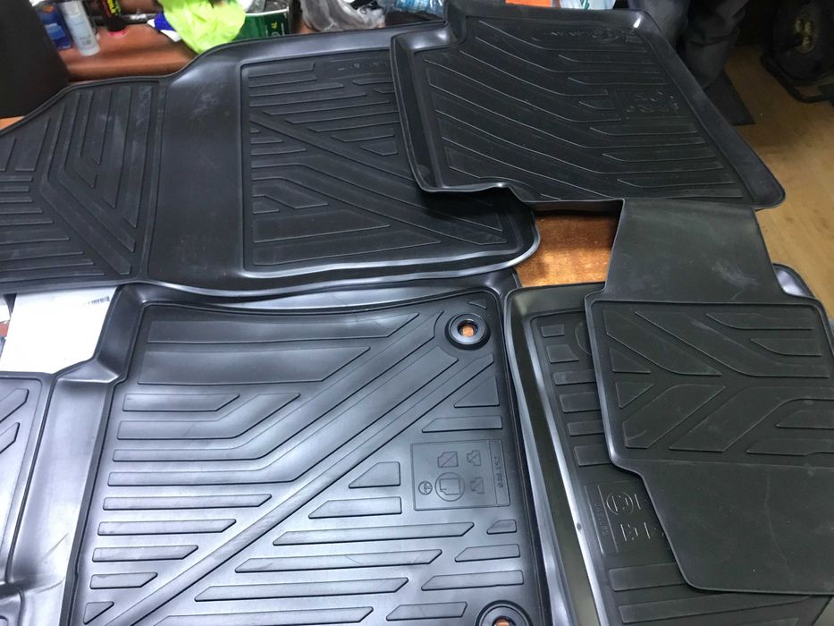 Новые ковры! TOYOTA RAV-4 Оригинальные резиновые Коврики JAPAN