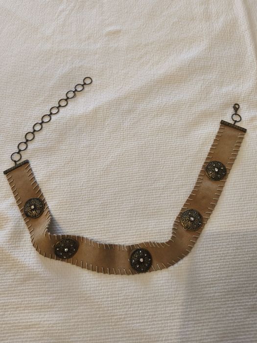 Cinto de camurça, novo