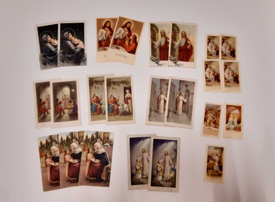 Pagelas religiosas antigas