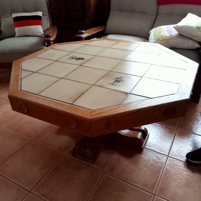Vendo mesa de sala redonda