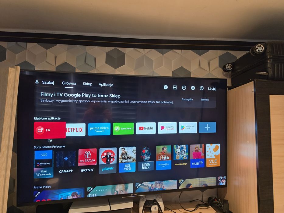 Tv  Sony bravia  55 cali