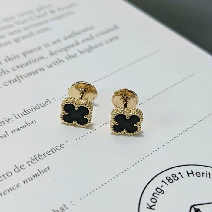 Серьги Van Cleef sweet alhambra