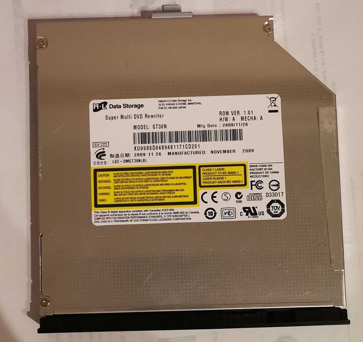 5 Gravadores DVD para portátil 3xSATA, 2xIDE64575344407171120