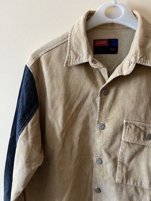 Camisa bombazine homem S oversize