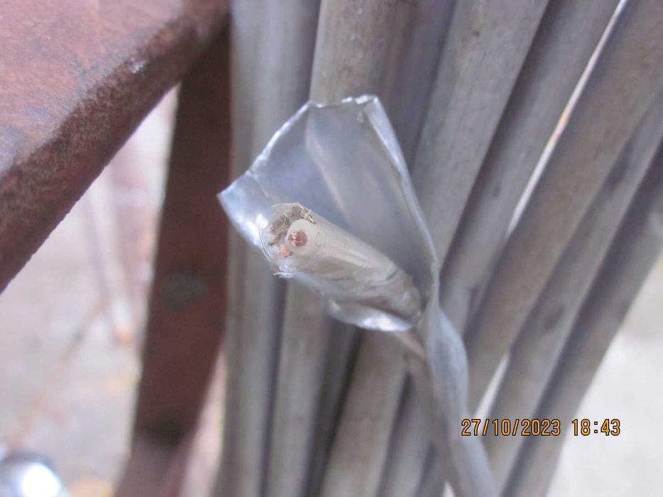 Медный экранированный кабель.