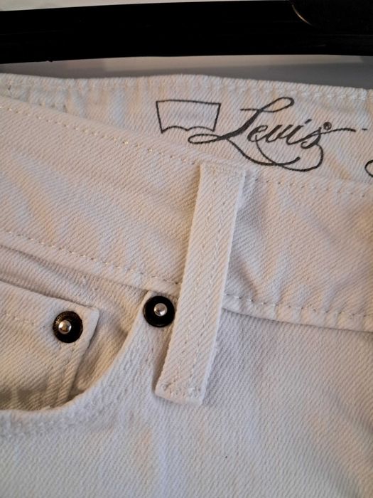 Nowość 2025:) białe jeansy SKINNY LEVI'S roz 25/32
