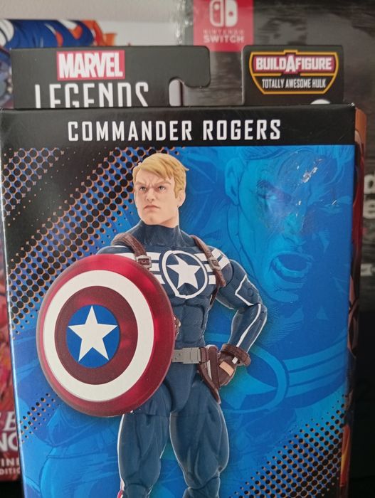 Figura Marvel Legends commander rogers
