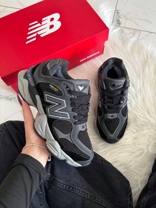 Жіночі кросівки New Balance 9060 Cordura Хутро / зимові кроси (37-41)