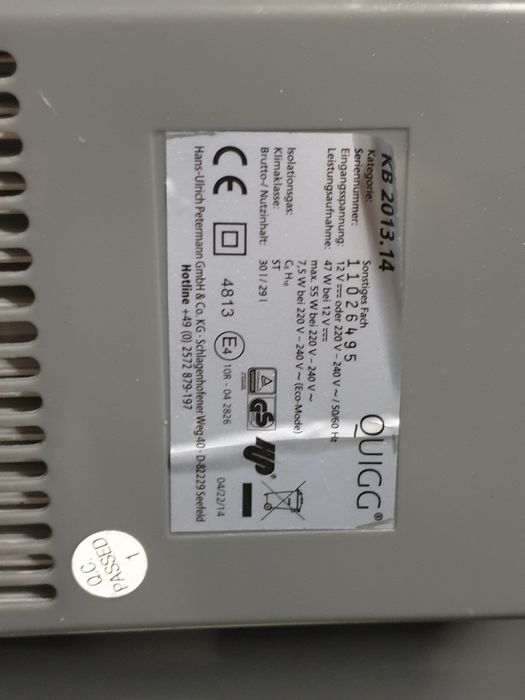 АКЦІЯ!!! Авто-Холодильник QUIGG 29L_ 12-220v