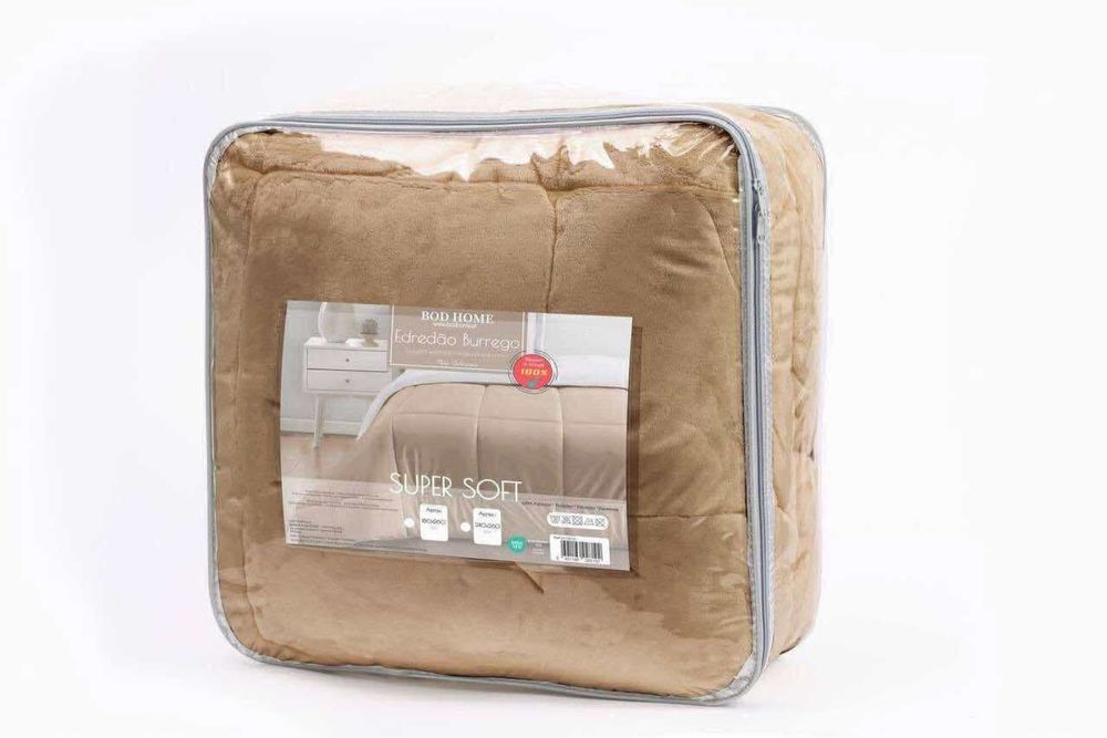 Edredao novos pele de borrego