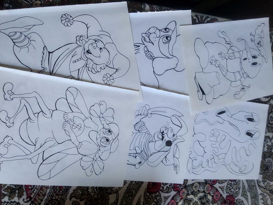 Обмен_продажа_Розмальовка крупним шрифтом_40 сторінок.