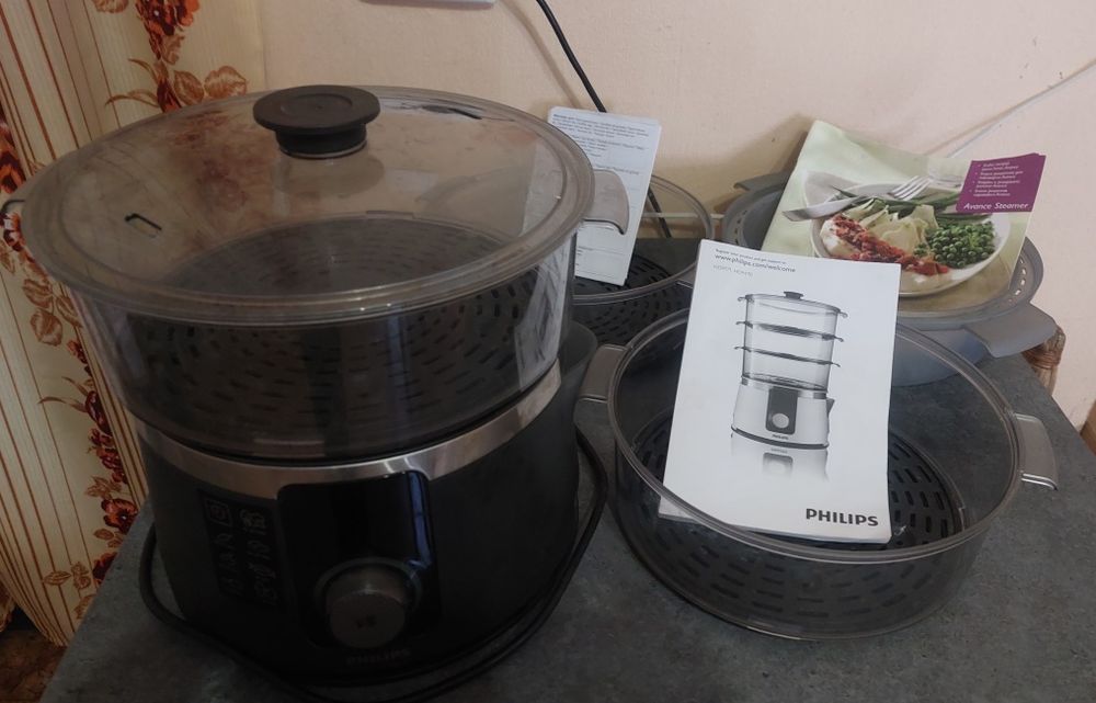 Пароварка philips hd 9171