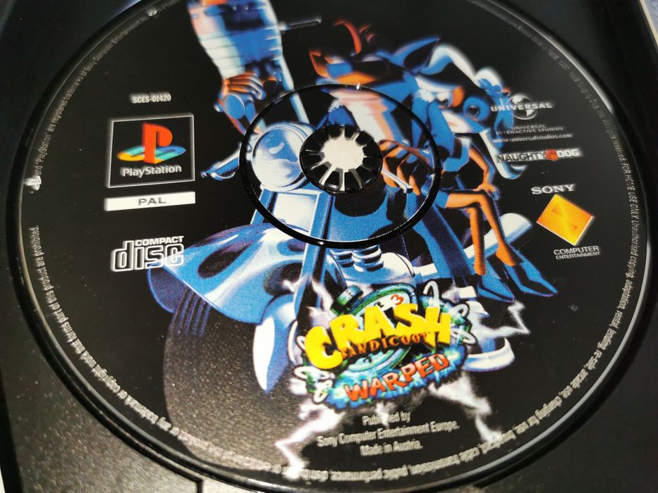Crash Bandicoot 3 Warped PSX PS1 gra ANG (stan BDB)