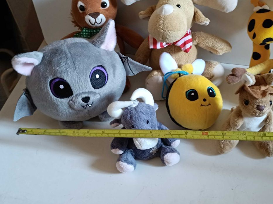 8 Peluches fofinhos de animais