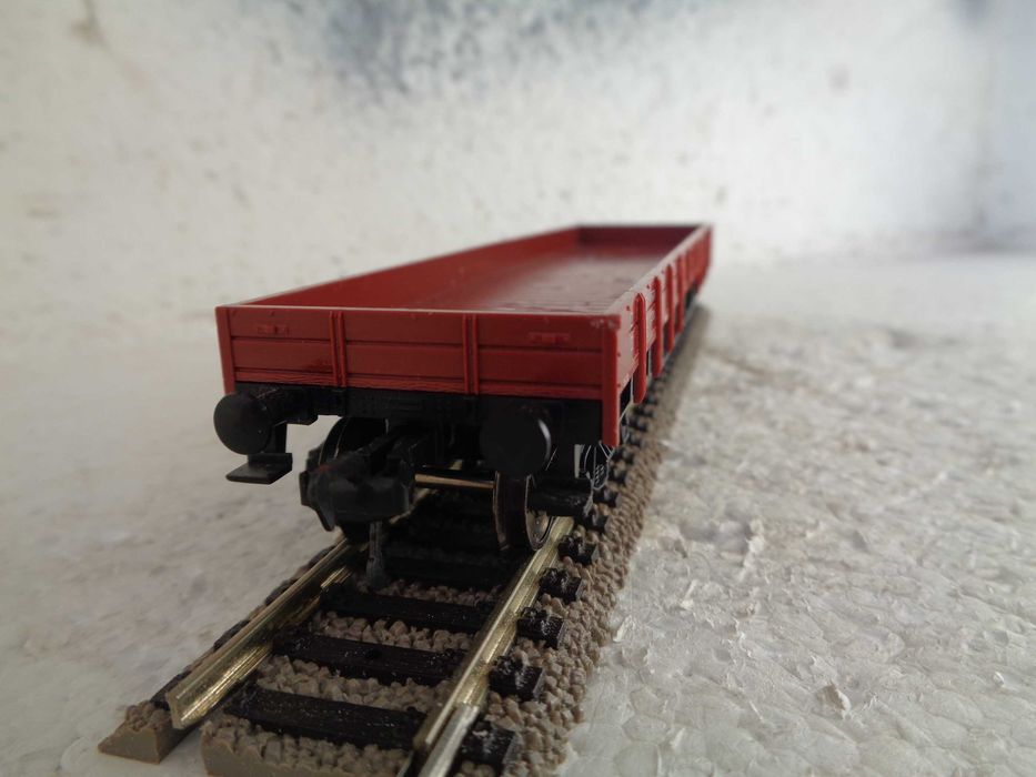 1:87 Fleischmann Vagão mercadorias caixa aberta comboio