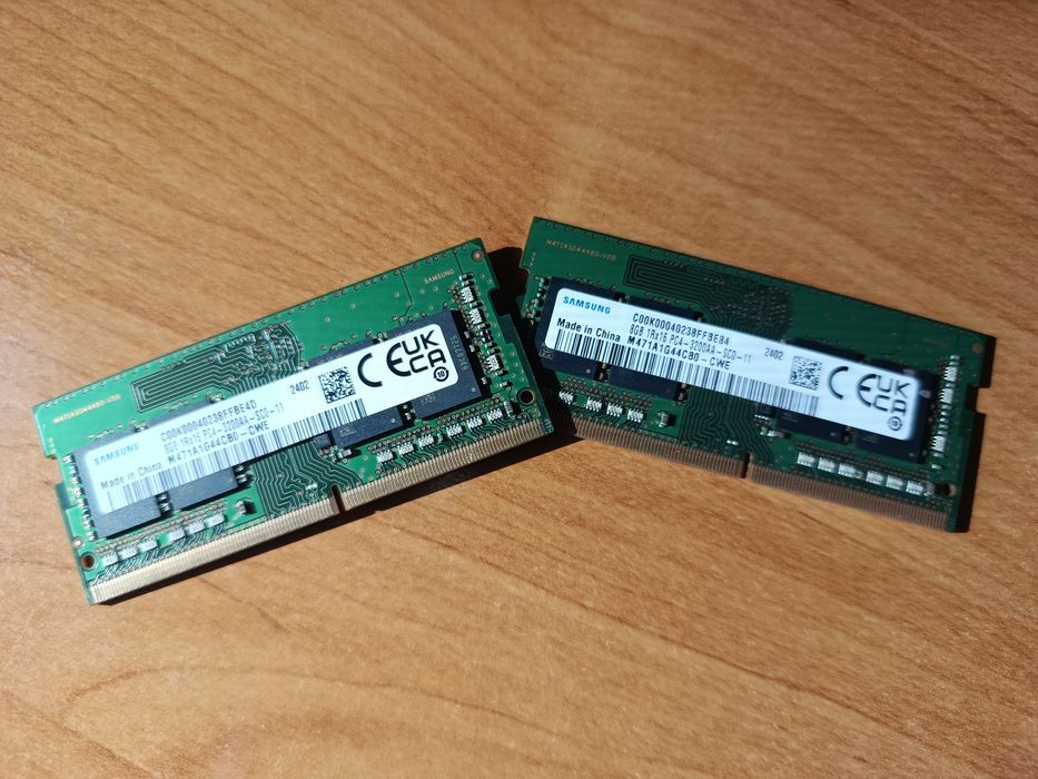 Оперативна пам'ять Samsung DDR4 16 Gb (2x8) SODIMM 3200 mHz