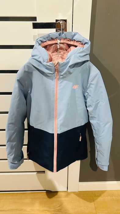 Kurtka zimowa dziecięca 4F - rozmiar 146 + Rękawiczki