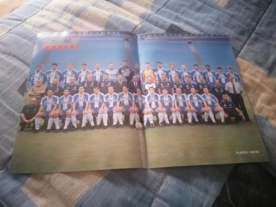 Poster F. C. Porto | Plantel 1997/98