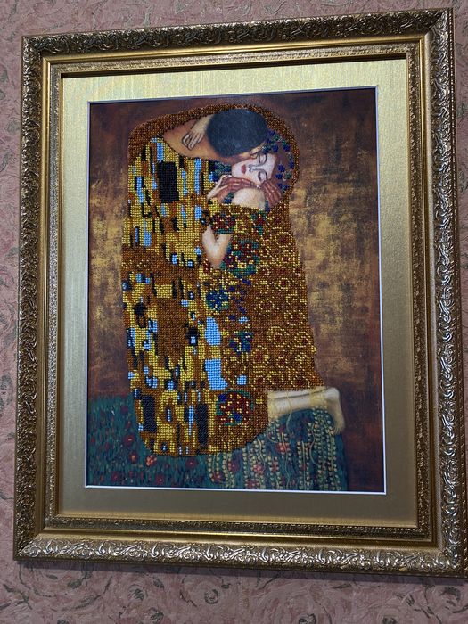Картина бісером вишита. Ручна робота.