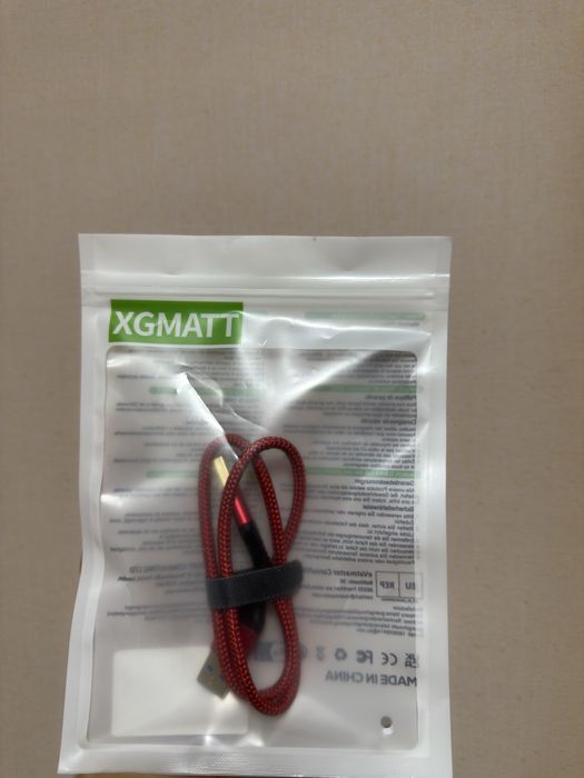 USB-кабель для зарядки та передачі даних XGMATT (USB Type-A)