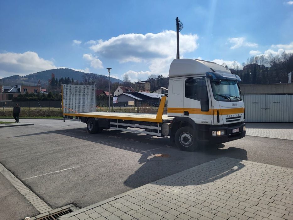 Iveco EuroCargo 160E22  Iveco EuroCargo 160E - nowa zabudowa 9,5m - hydraulika