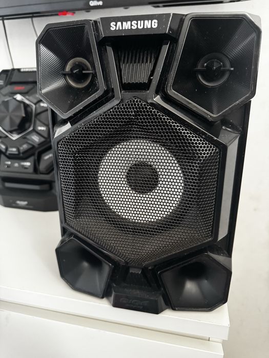 Radio Samsung Giga Sound Blast com 2 colunas - Bluetooth, USB, CD64584560825987121