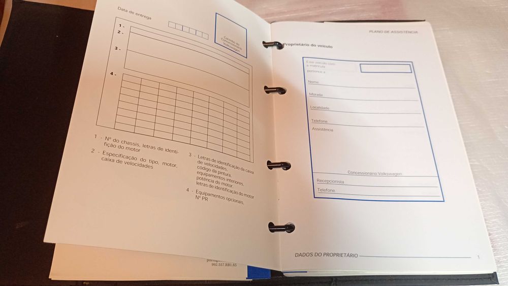 Plano de assistência VW, rigorosamente novo por estrear