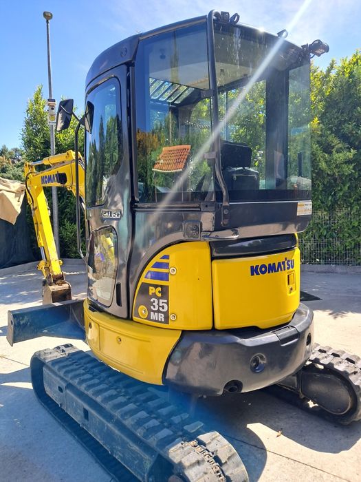 Mini giratória komatsu