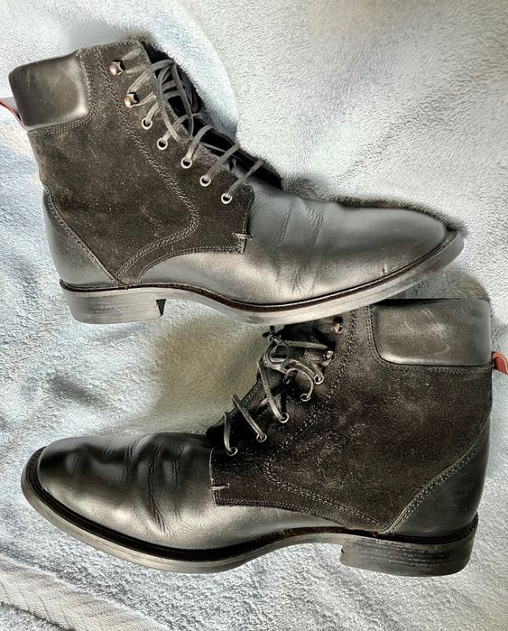 Botas italianas cabedal