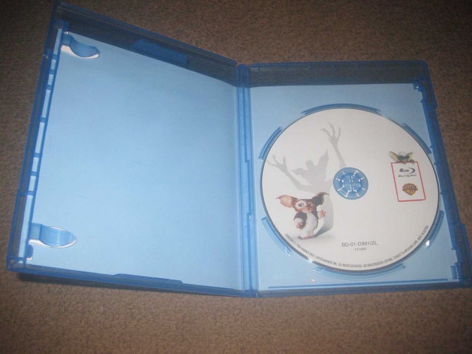 Blu-Ray "Gremlins- O Pequeno Monstro" Edição Especial/Slidepack/Raro!